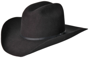 Master Hatters® 3X Mesquite Black Felt Cowboy Hat