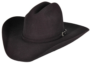 Master Hatters® 3X Denton Black Felt Cowboy Hat