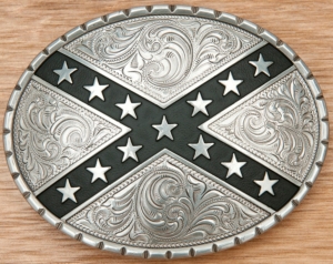 Nocona® Silver Oval Rebel Belt Buckle 37922