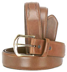 3-D® Tan Distressed Leather Belt