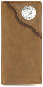 3D® Men's Roper Wallet Bay Apache With Concho