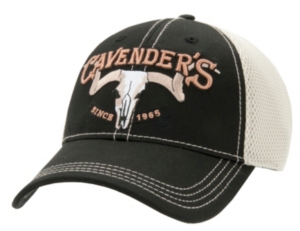 Cavender's® Black Stone Logo Cap
