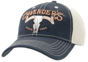Cavender's® Navy Stone 2 Tone Cavender's Logo Cap
