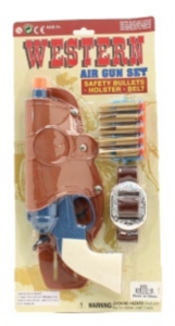 M&F® Western Air Gun and Holster Toy Set