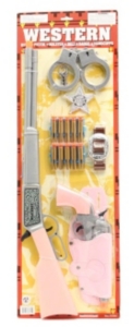 M&F Western® Pink 6 Piece Wild West Western Set