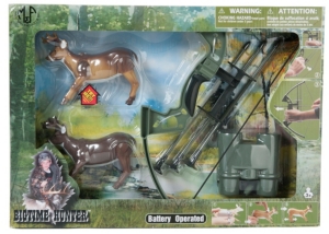 M&F® Bigtime Hunter™ Mechanical Deer w/ Bow & Arrow Toy Set