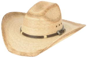 Cavenders® 5X Burnt Texoma Palm Leaf Cowboy Hat