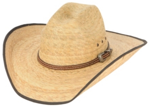 Cavenders® 5X Jackson Bound Edge Palm Leaf Cowboy Hat