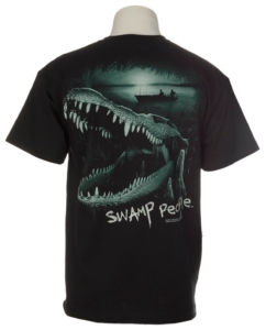 Swamp People® Men's Black Gator T-Shirt