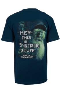 Duck Dynasty® Men's Harbor Blue Si-Intistic Stuff T-Shirt