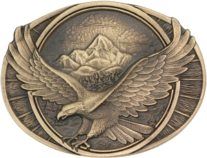 Montana Silversmiths® Soaring Eagle Cast Buckle 60791C