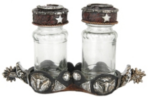 M&F Western Products® Spur Holder with Salt and Pepper Shakers