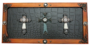 M&F Western Products® Framed Triple Cross