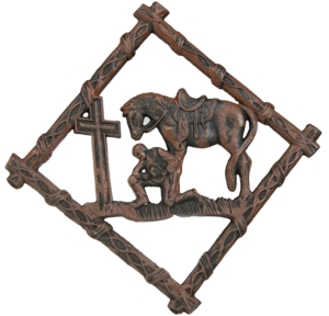 M&F Western Products® Cowboy Prayer Trivet