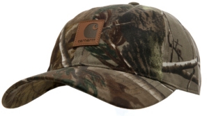 Carhartt® Realtree AP Camo with Leather Logo Cap