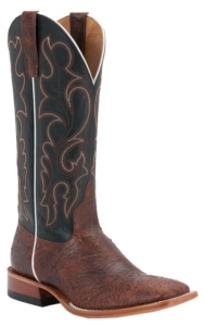 Anderson Bean® Horse Power™ Mens Cognac Mohawk w/ Black Glove Square Toe Boots