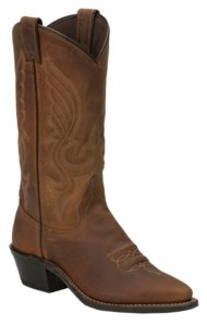 Abilene® Ladies Distressed Brown Snip Toe Western Boots