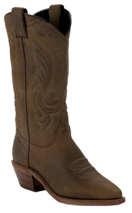 Abilene® Ladies Distressed Brown Western Snip Toe Boot