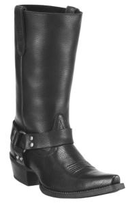 Ariat® Hollywood™ Ladies Powder Black Snip Toe Harness Boot
