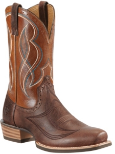 Ariat® Regulator™ Men's Rolling Brown Double Welt Chip Toe Western Boot