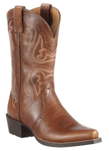 Ariat® Heritage™ Children's Vintage Cedar Snip Toe Western Boots