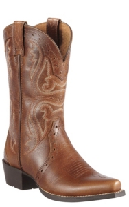 Ariat® Heritage™ Youth Vintage Cedar Snip Toe Western Boots
