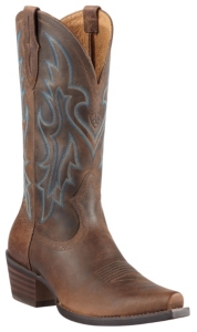 Ariat® Heritage Western™ Men's Distressed Brown Snip Toe Western Boots