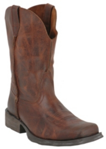 Ariat® Rambler™ Men's Moccasin Brown Wide Square Toe Western Boots