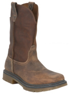 Ariat® Rambler™ Men's Distressed Earth Brown Square Toe Western Work Boots