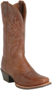 Ariat® Legend™ Men's Russet Rebel Brown Double Welt Punchy Square Toe Western Boot
