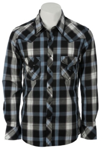 Rock & Roll Cowboy Men’s L/S Western Snap Shirt B2S1367