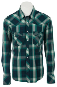 Rock & Roll Cowboy Men’s L/S Western Snap Shirt B2S2255