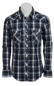 Rock & Roll Cowboy Men’s L/S Western Snap Shirt B2S3432