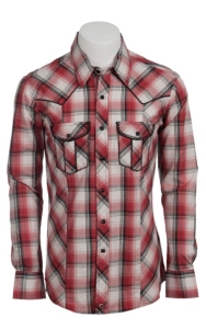 Rock & Roll Cowboy Men’s L/S Western Snap Shirt B2S3443