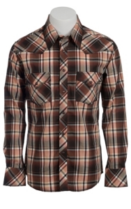 Rock & Roll Cowboy Men’s L/S Western Snap Shirt B2S3445