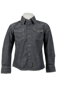 Wrangler® Boy's L/S Western Snap Shirt BVR123D