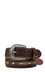 Tony Lama® Mens Diamond River Western Belt C40885
