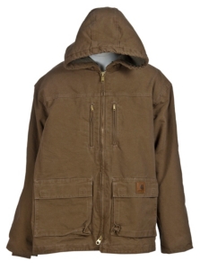Carhartt® Men's Frontier Brown Sandstone Jackson Sherpa Lined Coat