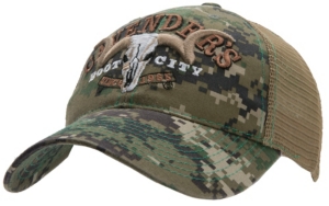Cavenders® Green Digital Camo with Tan Mesh Trucker Cap