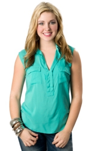 Vintage Havana® Women's Jade Hi-Lo Sleeveless Fashion Top
