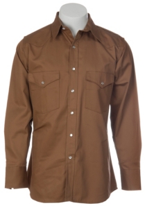 Cowboy Workwear® Camel Snap Western Workshirt
