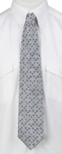 Circle S® Silver with Horseshoes Neck Tie