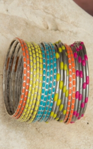 Gypsy Soule® 20 Piece Multicolor Bangle Set DB380