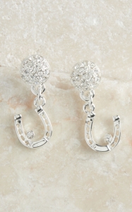 Montana Silversmiths® Dangle Horseshoe Earring