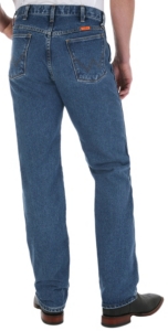 Wrangler® Men's Original Fit Stonewash Flame Resistant Tall Jean FR13MMS2