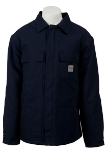 Carhartt® Men’s Navy Flame-Resistant Duck Traditional Coat