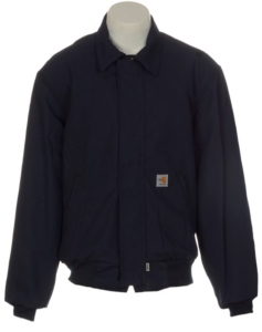Carhartt® Navy Flame-Resistant All-Season Bomber Jacket