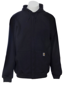 Carhartt® Dark Navy Flame-Resistant Heavyweight Zip-Front Sweatshirt