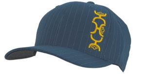 HOOey® Blue w/ Gold Pin Stripe & Logo Cap
