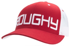 HOOey® Red Roughy Glock Logo w/ White Mesh Cap